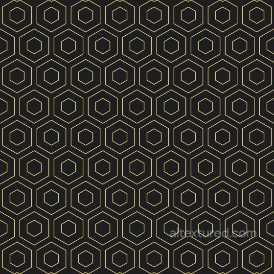 Golden Hexagon Wallpaper | Free PBR Paper texture preview