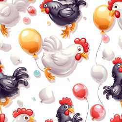 seamless Seamless 3D Inflated Quilted Vinyl Texture Featuring Puffy Chicken and Balloon Panels texture 8k free download PBR