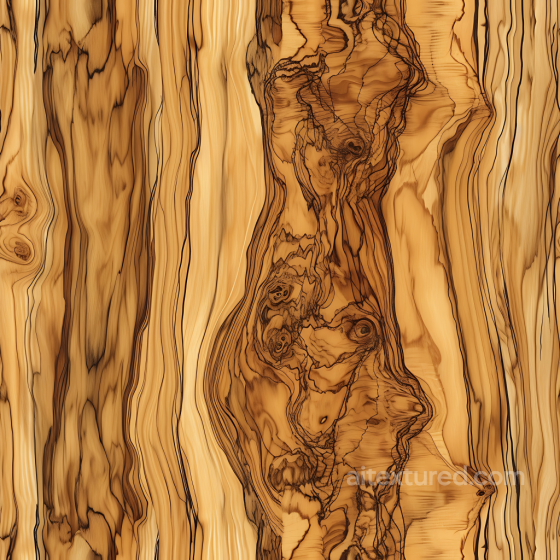 Spalted Wood Texture Featuring Dramatic Grain and Knots Wood texture preview