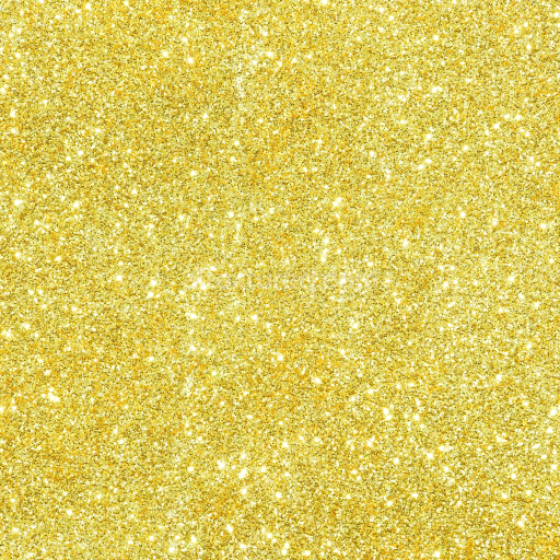 Seamless 3D PBR Texture of Golden Sparkling Glitter Surface