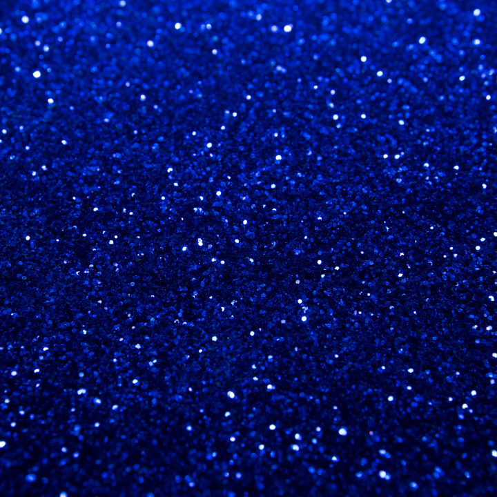 Deep Blue Glitter Sparkles seamless PBR texture preview