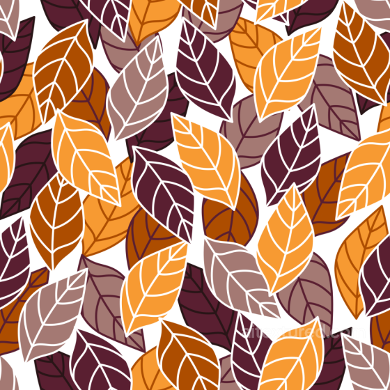with Colorful Autumn Leaves Pattern Autumn Leaves texture preview