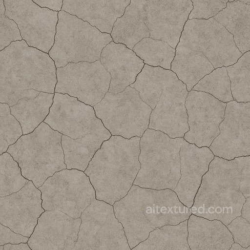 Cracked Concrete Hairline Fissures seamless Concrete PBR texture