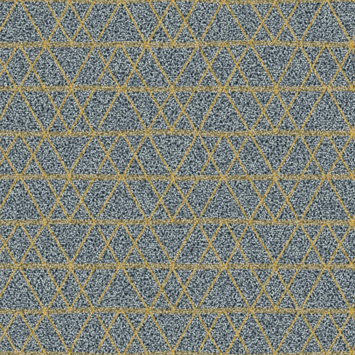 gray Fabrics with Yellow Triangle Patterns seamless PBR texture preview
