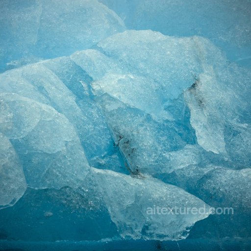 Detailed Blue Ice PBR Texture seamless Ice PBR texture