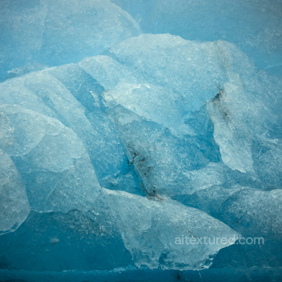 Detailed Blue Ice PBR Texture Ice texture preview