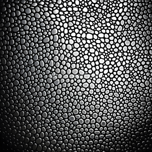 Seamless 3D stylized reptile skin PBR texture with detailed raised scales and organic pattern