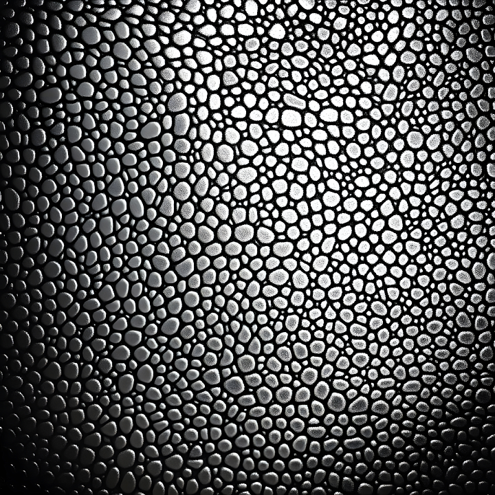 Stylized Reptile Skin With Detailed Raised Scales And Organic Pattern seamless PBR texture preview