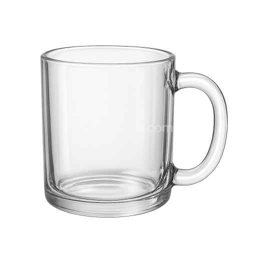 clear glass coffee mug