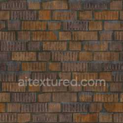 seamless Bricks Seamless Pbr Tileable Texture Building Stone Weathered Rough Dark texture 8k free download PBR