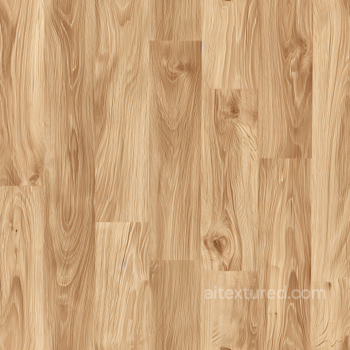 Light Oak Wood Floor Texture Featuring Natural Knots and Grain seamless Wood PBR texture