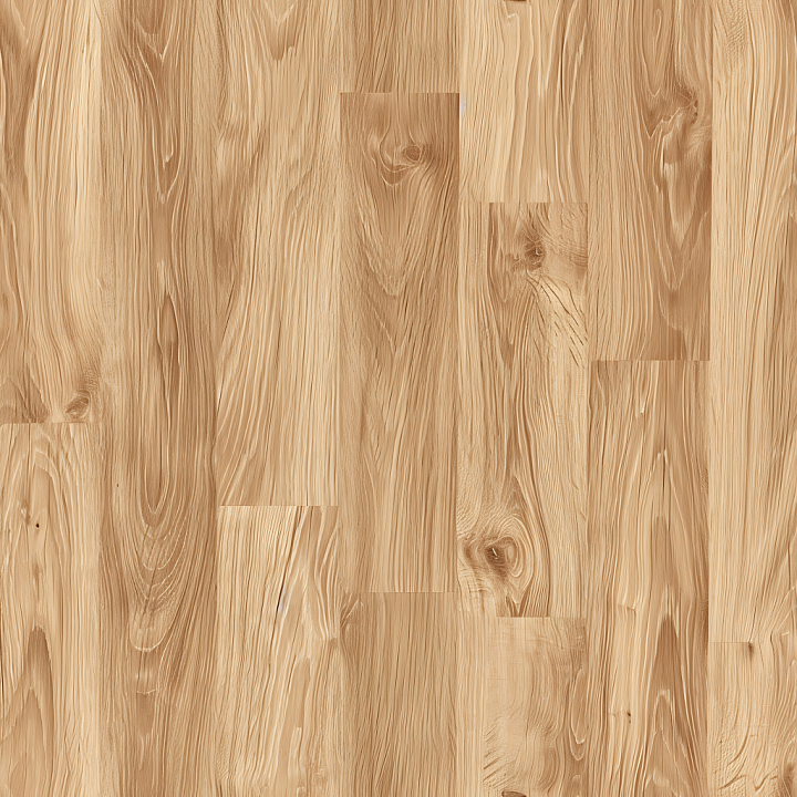 Light Oak Wood Floor Featuring Natural Knots and Grain seamless PBR texture preview