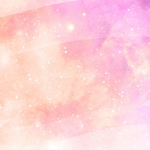 Seamless 3D PBR Watercolor Texture with Pink and Peach Gradients and Sparkling Highlights