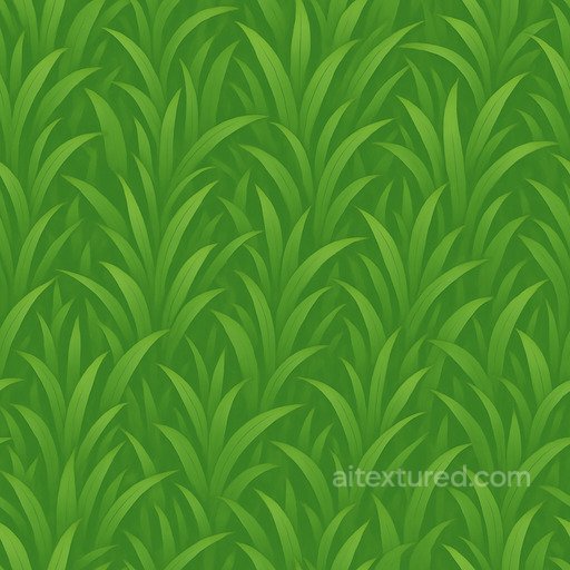 Stylized Grass Seamless Texture seamless Grass PBR texture