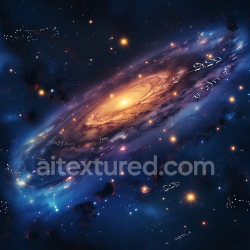 seamless Seamless 3D PBR Galaxy Core and Cosmic Nebula Space Texture texture 8k free download PBR