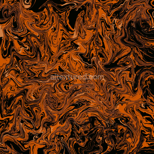 Seamless Painted Metal Texture in Orange and Black PBR 4K