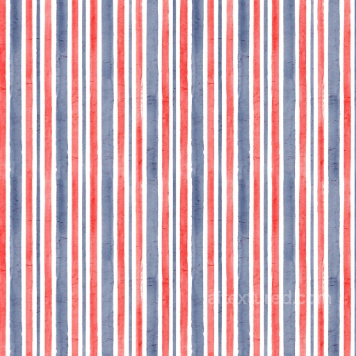 Watercolor Stripes Texture with Red and Blue Vertical Bands seamless Watercolor Stripes PBR texture