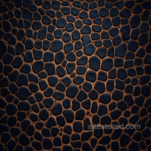 Giraffe Skin PBR Texture Featuring Rough Pores and Natural Fissures seamless Skin PBR texture