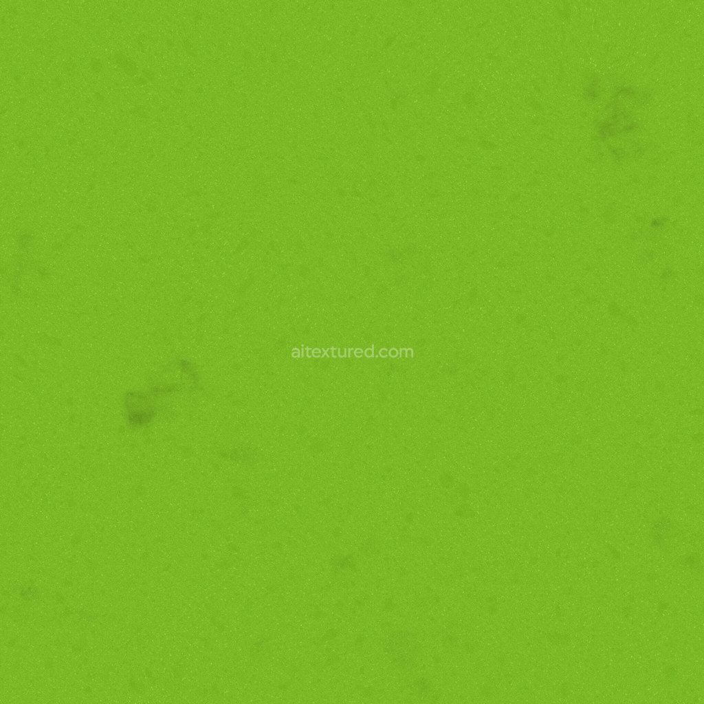 Seamless sponge PBR texture with a soft green surface
