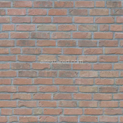 Bricks Seamless Pbr Texture Tileable Red Weathered Matte High Quality
