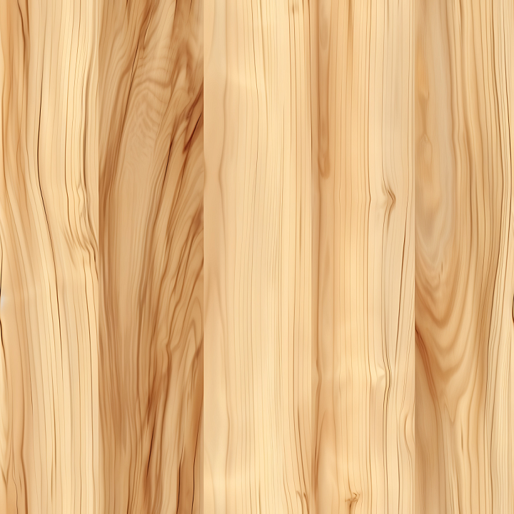 Light Pine Wood Planks with Natural Grain seamless PBR texture preview