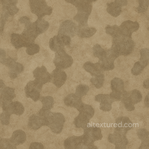 Arid Beige Blotchy Spots Desert Camouflage seamless Color Camouflage PBR texture