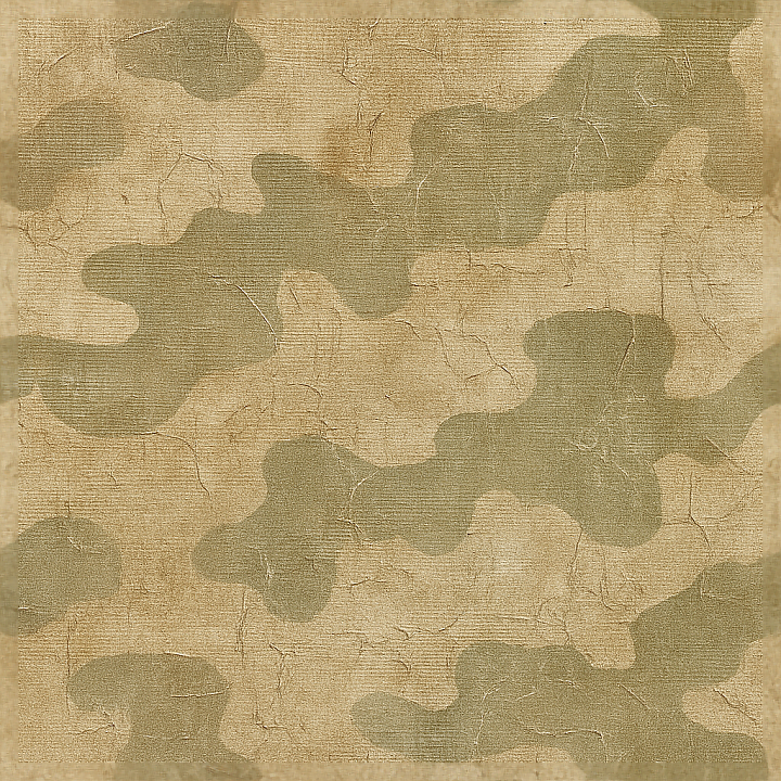 Canvas Fiber Khaki Tan Worn Paint Camouflage seamless PBR texture preview