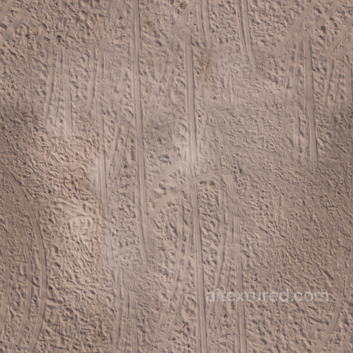 Sand Costal Seaside seamless Sand-soil PBR texture