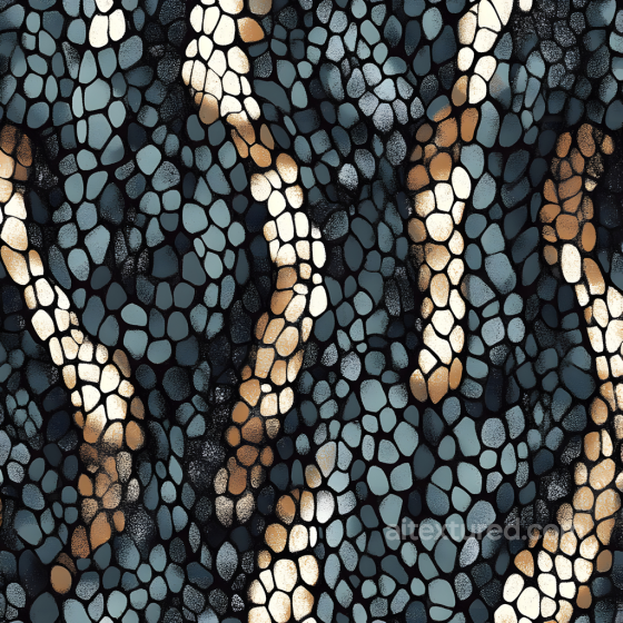 Reptilian Scaled Skin Seamless Texture with Iridescent Tonal Variation Skin texture preview