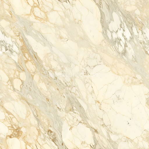 Preview — Seamless 3D Crema Valencia Natural Marble PBR Texture with Cream Veins and Subtle Patterns