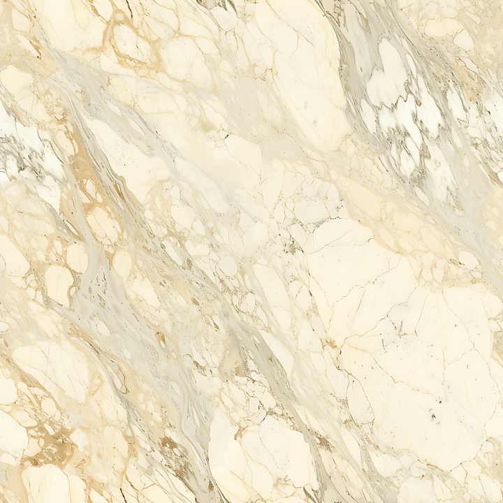 Crema Valencia Natural Marble with Cream Veins and Subtle Patterns seamless PBR texture preview