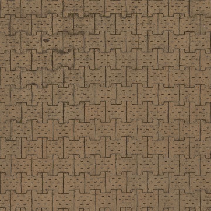 Concrete Pavers seamless PBR texture preview