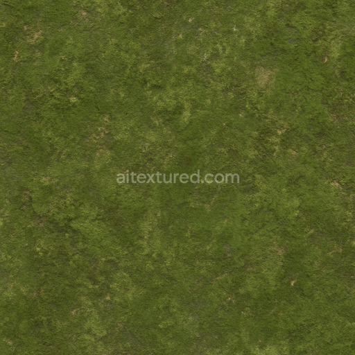 Worn Green Moss Texture Seamless 1024X1024