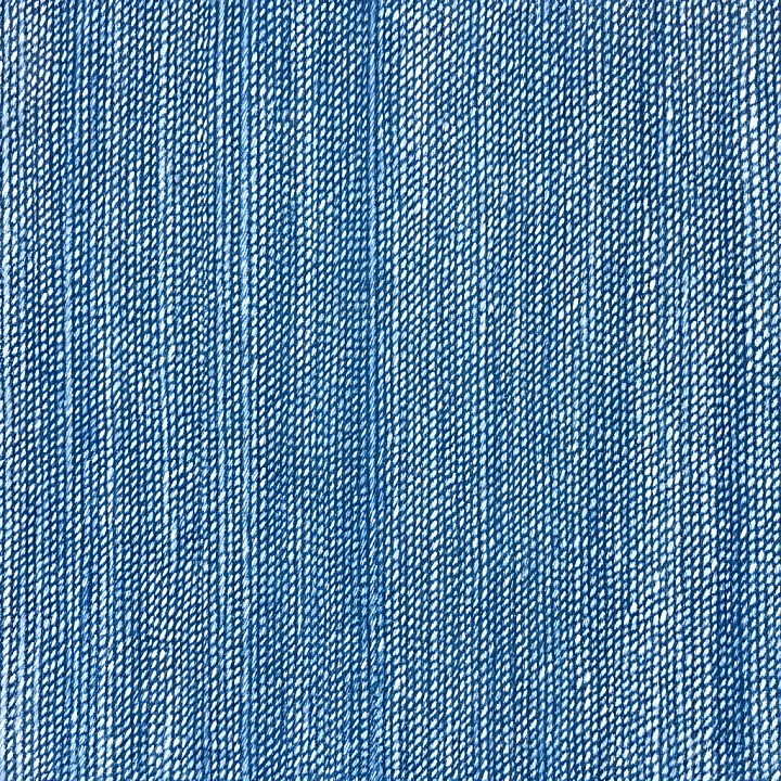 Cracked Denim Fabric With Detailed Weave And Natural Wear seamless PBR texture preview
