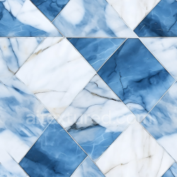 seamless Seamless 3D Blue and White Marble Chessboard PBR Texture with Polished Finish texture 8k free download PBR