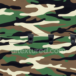 seamless Seamless 3D Woodland Camouflage PBR Texture with Tactical Fabric Detailing texture 8k free download PBR