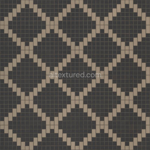 Patterned Brick Wall — Brick Bricks Patterned Rough Brick Bricks — PBR seamless 3D texture