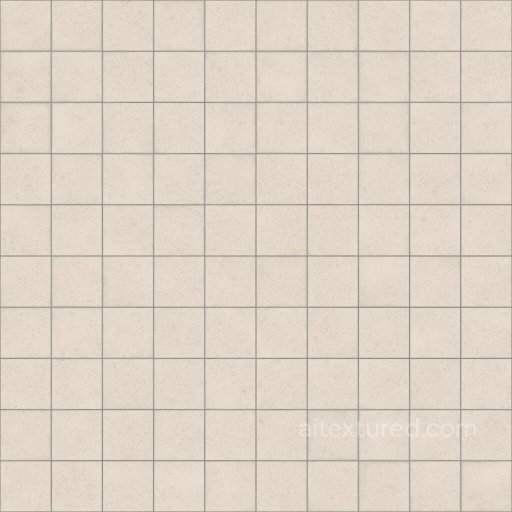 Bumpy Square Beige Clay Tiles | Free PBR seamless Tile PBR texture