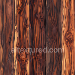 seamless Seamless 3D PBR Texture of Dark Knotted Wood Planks with Rich Grain texture 8k free download PBR