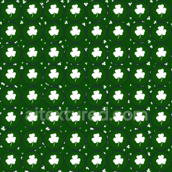 seamless Seamless 3D PBR St Patrick Shamrock Pattern Digital Paper Texture texture 8k free download PBR