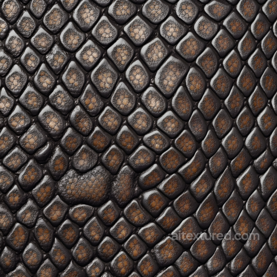 Scaly Reptile Skin PBR Texture with Detailed Micro Surface Skin texture preview