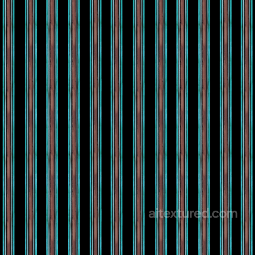 Watercolor Stripes Texture with Blue and Brown Vertical Bands seamless Watercolor Stripes PBR texture