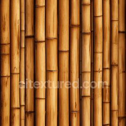 seamless Seamless 3D PBR Texture of Vertical Natural Bamboo Culms texture 8k free download PBR