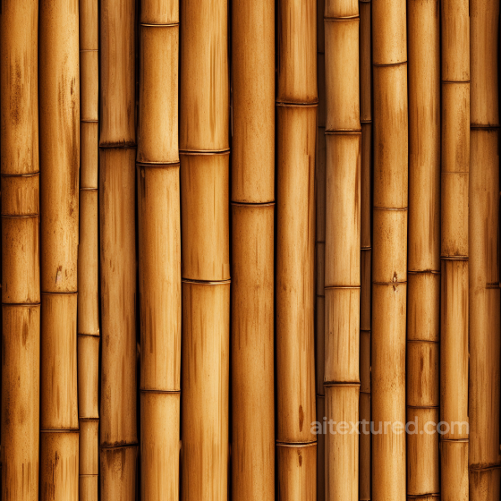 Vertical Natural Bamboo Culms Seamless Texture Bamboo texture preview