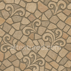 seamless Decorative Stone Floor Seamless Texture texture 1024x1024 free download PBR