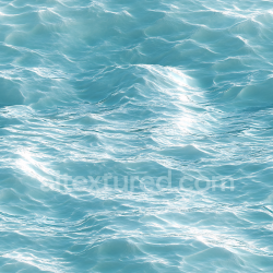 seamless Seamless 3D Water PBR Texture Featuring Realistic Soft Ocean Waves and Natural Light Reflections texture 8k free download PBR