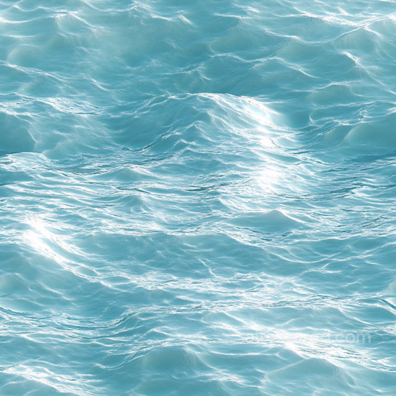 Water PBR Texture Featuring Realistic Soft Ocean Waves and Natural Light Reflections Water texture preview
