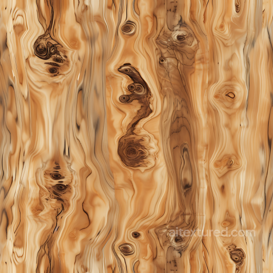 Knotty Pine Wood Planks PBR Texture with Prominent Grain and Knots Wood texture preview
