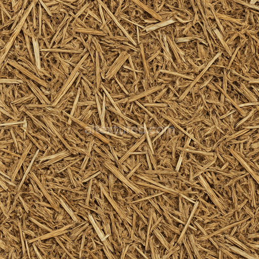 Coarse Straw Seamless Texture