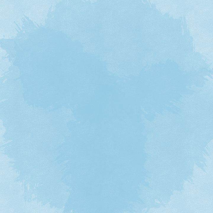 Light Blue Watercolor with Soft Brush Strokes seamless PBR texture preview